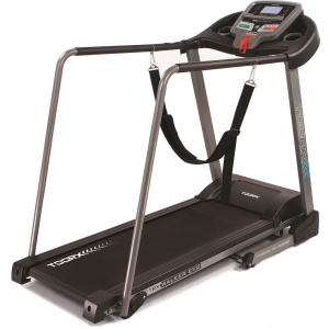 Toorx Fitness Walker EVO - Loopband met verlengde handrails - 16 Trainingsprogramma's - 8 km/h - LCD Scherm