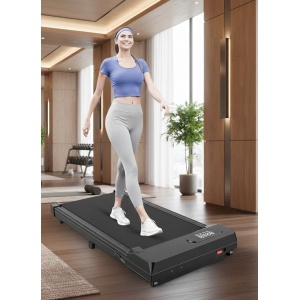 Treadmill Walking Pad voor Thuis - Inklapbare Loopband met Helling - 1-8 km/u - Elektrisch, LCD-Display, Compact & Verrijdbaar - Stabiele Schokabsorptie - Designbest