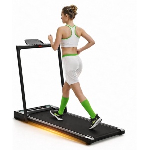 BOTC Loopland Walking Pad - Opvouwbare loopband met snelheid 1-12 km/u en hellingshoekverstelling - Zwart