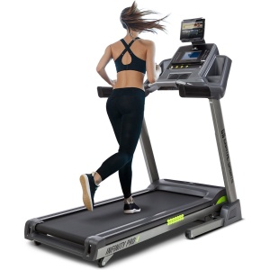 Capital Sports Infinity Pro 4.0 Loopband - 7 PK Treadmill, Loopvlak 50 x 140 cm, tot 21 km/u, 15% Helling, Ventilator, Dempingssysteem, Opvouwbaar, tot 100 kg, Grijs