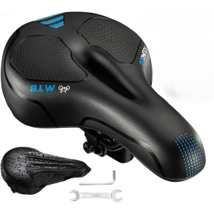 Comfortabel Breed Fietszadel voor Mountainbike Racefiets Spinningfiets