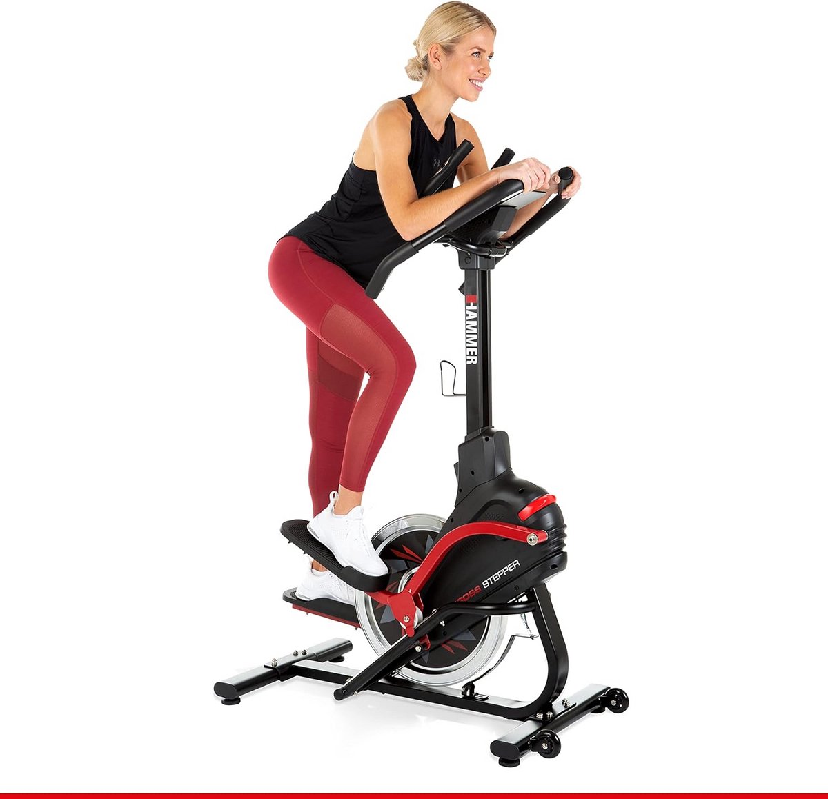 Cross Stepper Trainingsapparaat voor Cardio en Kracht - Stepper en Crosstrainer Combinatie