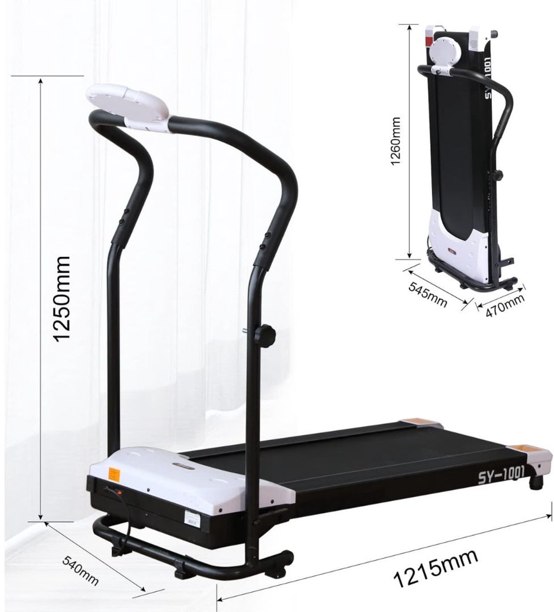 Loopband Inklapbaar - Hometrainer - Crosstrainer Fitness