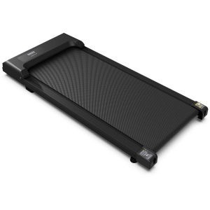 Loopband, inklapbaar voor thuisgebruik, met 12 trainingsprogramma's, afstandsbediening en LED-scherm, snelheid 1-6 km/u, 37.5 x 90 cm, zwart