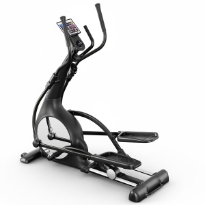 Sportstech sCross - Crosstrainer - Magnetisch - 32 weerstandsniveaus - 48 cm paslengte - Zelfopwekkende energie - LED-display - Tablethouder - Zwart/Zilver