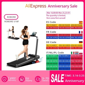 Wentink Mo Loopband - Walking pad - 10,5 km /u Maximale Snelheid - 2,5 pk Motor - Robore U18F Loopband